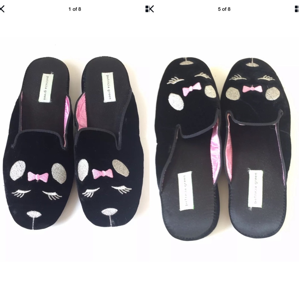 Patricia green Black Velvat Sleepers size 1